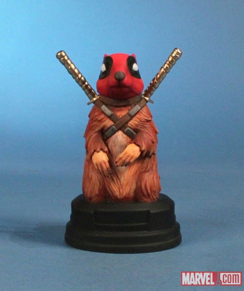 Squirrel Pool mini bust by Gentle Giant Ltd