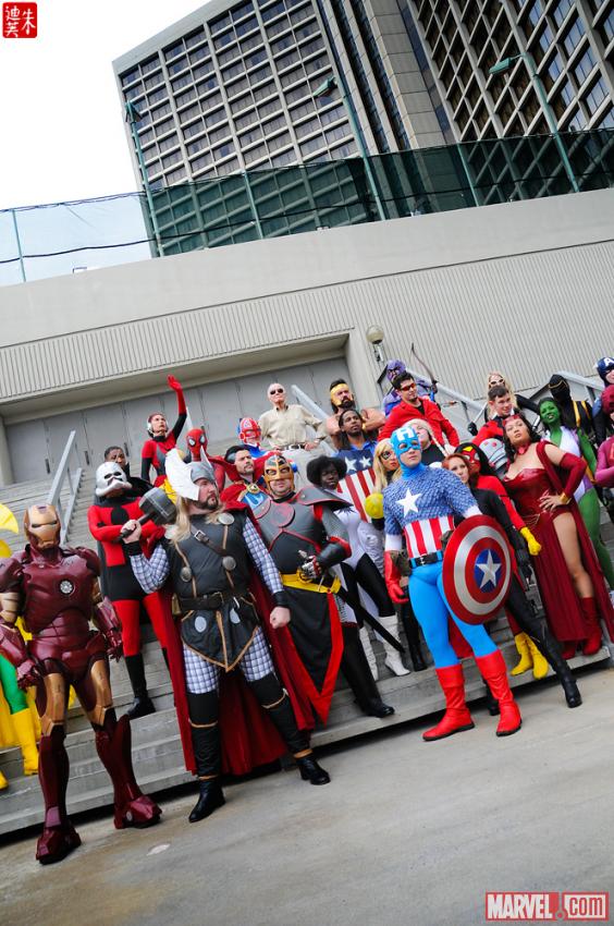Marvel Costuming: Avengers Assemble at Dragon*Con 2012