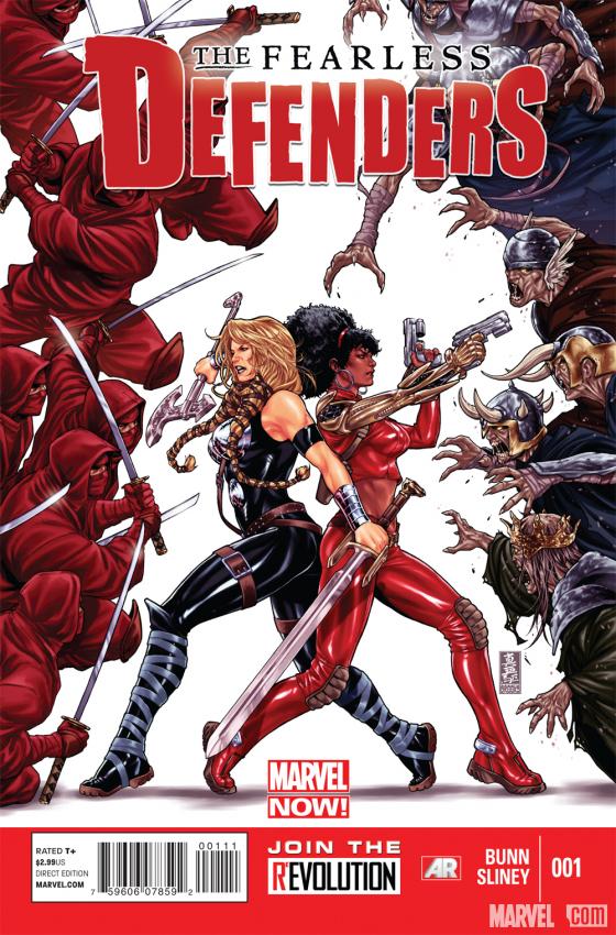 Fearless Defenders #1 cover by Mark Brooks