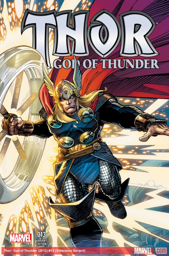 Thor: God of Thunder (2012) #13 (Simonson Variant)
