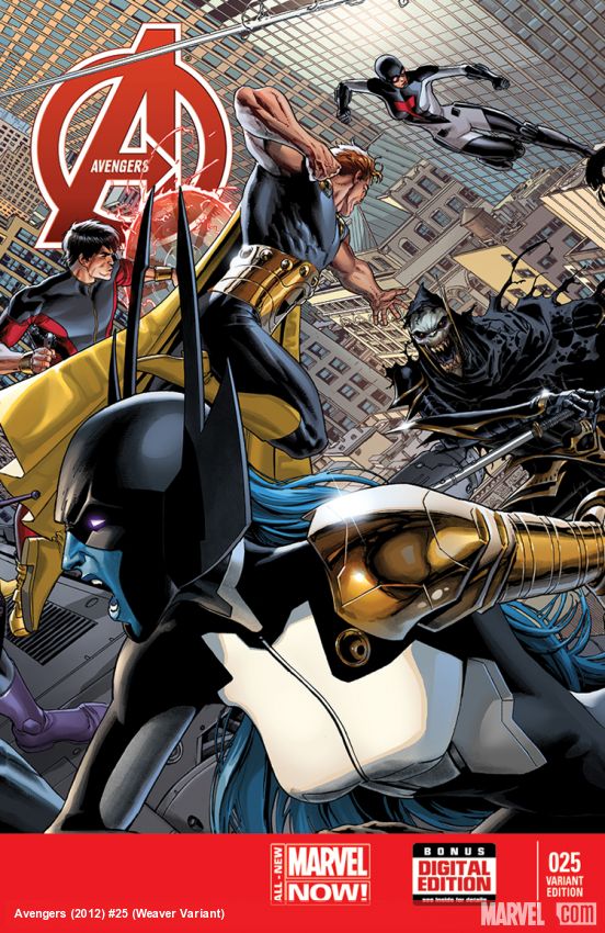 Avengers (2012) #25 (Weaver Variant)
