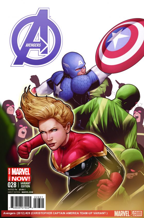 Avengers (2012) #28 (CHRISTOPHER CAPTAIN AMERICA TEAM-UP VARIANT )
