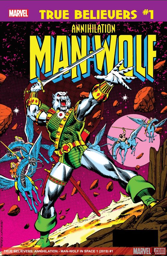 True Believers: Annihilation - Man-Wolf In Space (2019)