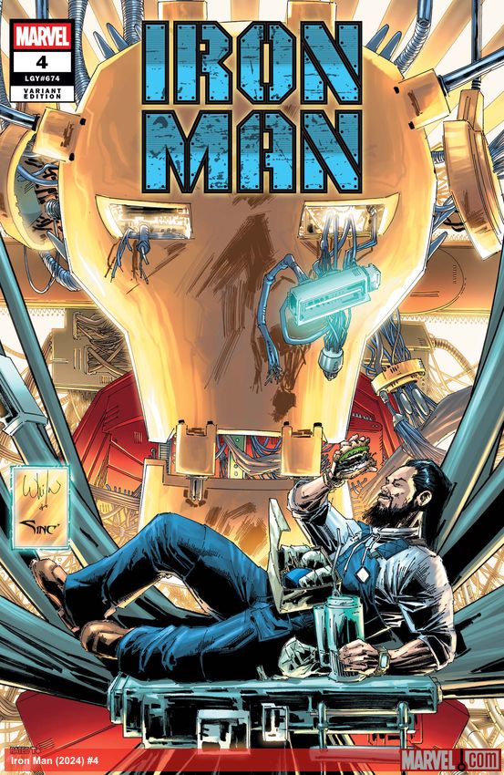 Iron Man (2024) #4 (Variant)