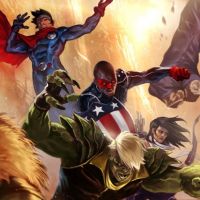 Siege: Young Avengers #1 cover by Marko Djurdjevic
