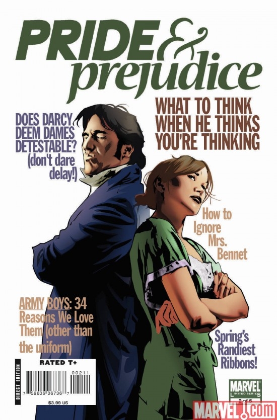 PRIDE & PREJUDICE #2 Cover