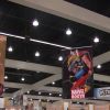 Booth banners and the signing area