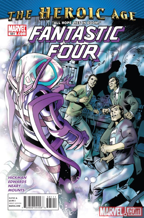 FANTASTIC FOUR #581 cover by Alan Davis