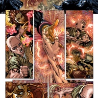 Silver Surfer (2011) #4 preview art by Harvey Tolibao