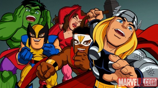 Screenshot from The Super Hero Squad Show Season 2, Ep. 25