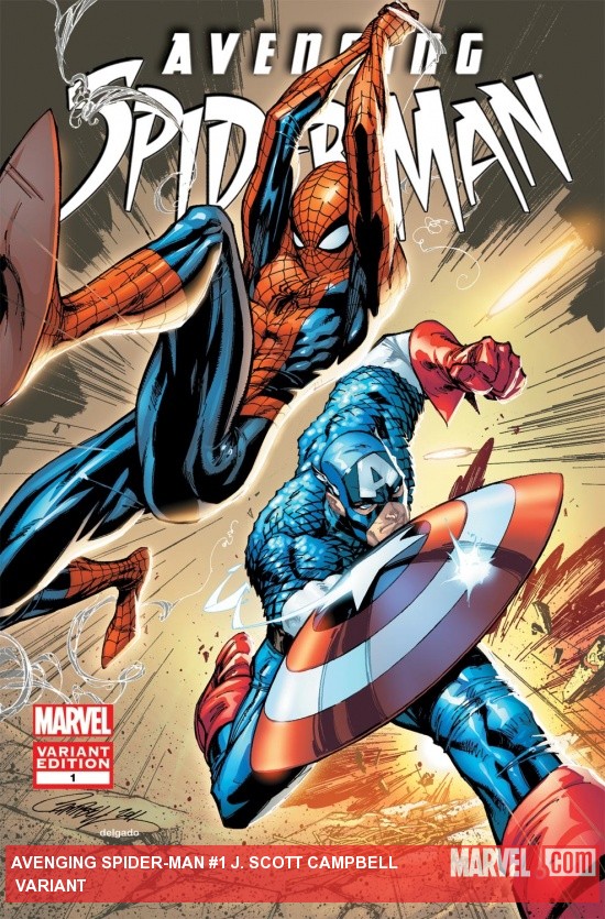 Avenging Spider-Man (2011) #1, J. Scott Campbell Variant