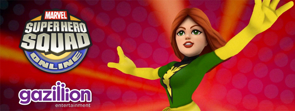 Phoenix from The Super Hero Squad Online