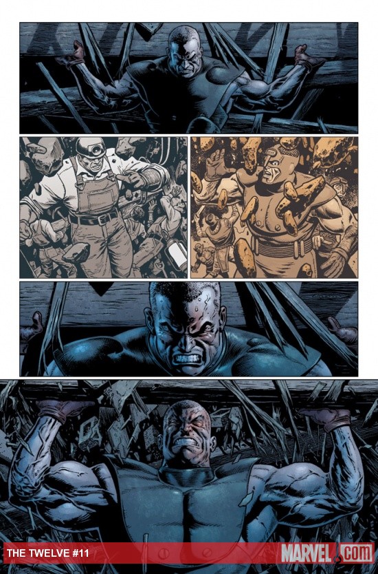 The Twelve #11 preview art by Chris Weston