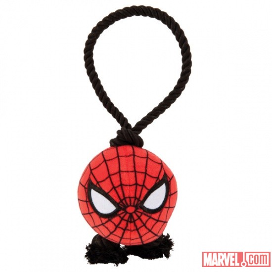 Spider-Man Rope Dog Tug Toy by Fetch available at PetSmart
