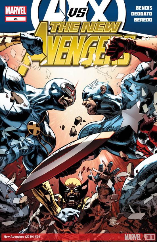 New Avengers #24 cover art by Mike Deodato