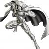 Moon Knight character model from Marvel: Avengers Alliance