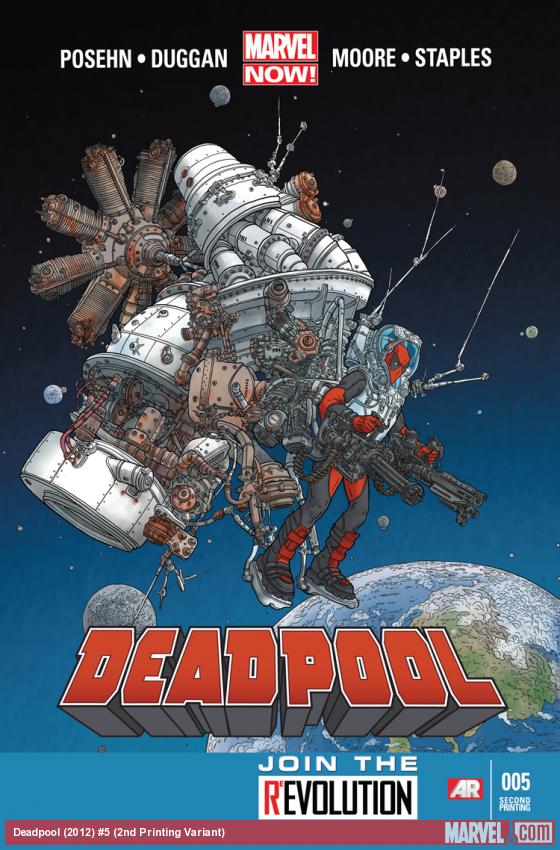 Deadpool (2012) #5 (2nd Printing Variant)