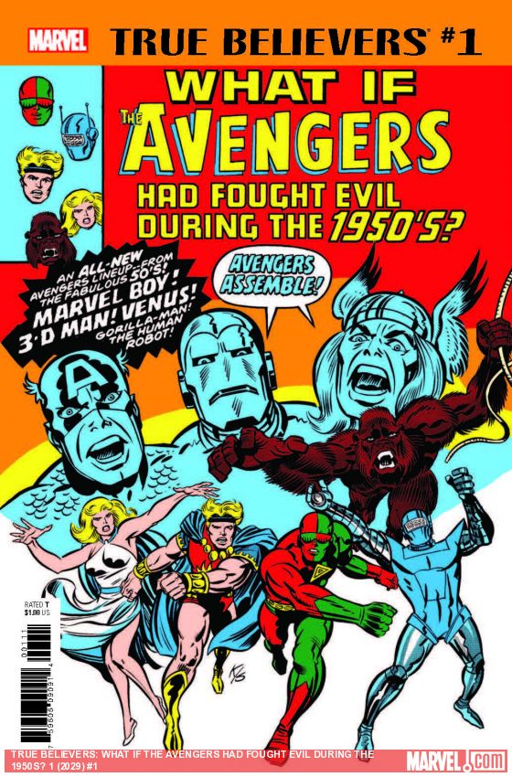 TRUE BELIEVERS: WHAT IF THE AVENGERS HAD FOUGHT EVIL DURING THE 1950S? 1 (2018)
