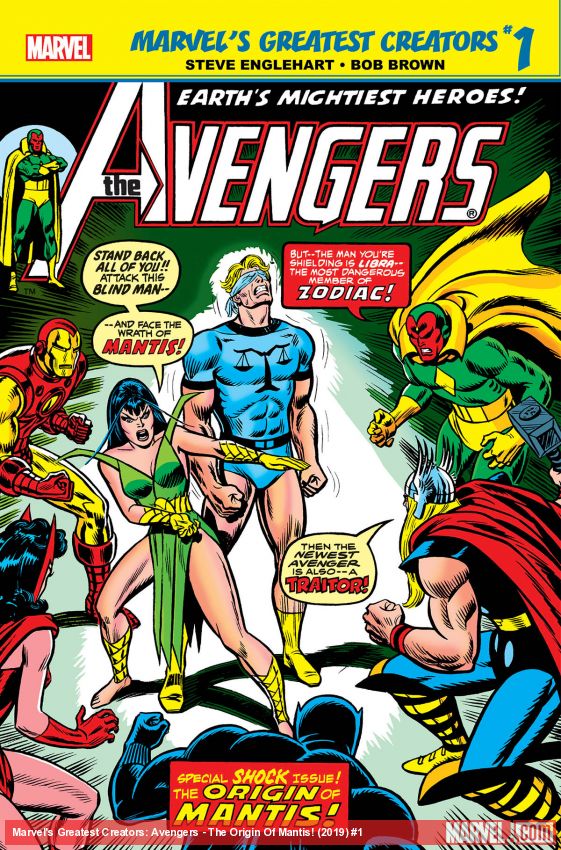 Marvel's Greatest Creators: Avengers - The Origin of Mantis! (2019)