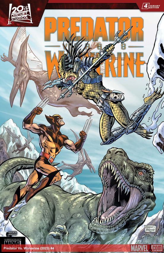 Predator Vs. Wolverine (2023) #4 (Variant)