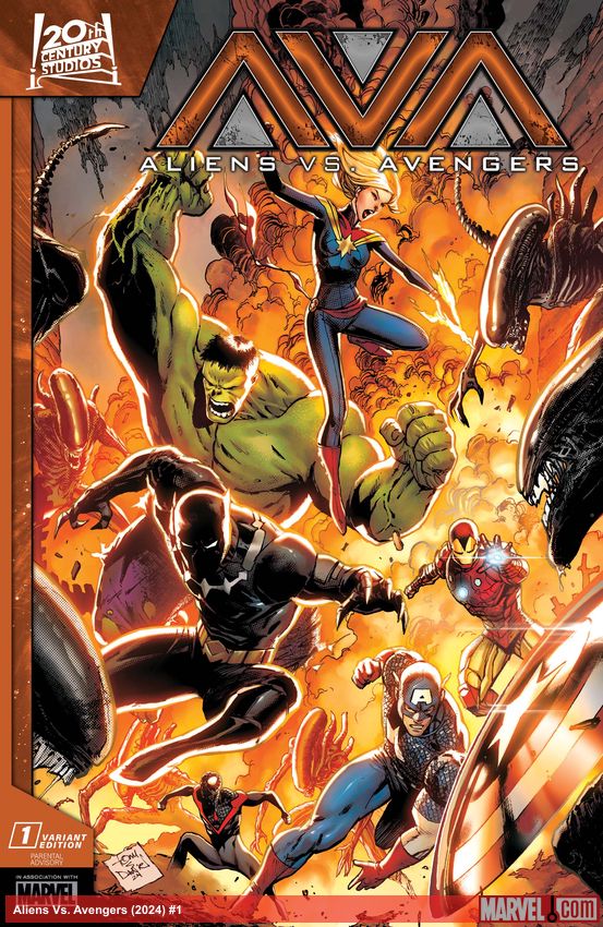 Aliens Vs. Avengers (2024) #1 (Variant)