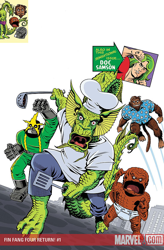 FIN FANG FOUR RETURN! 1 (2009)