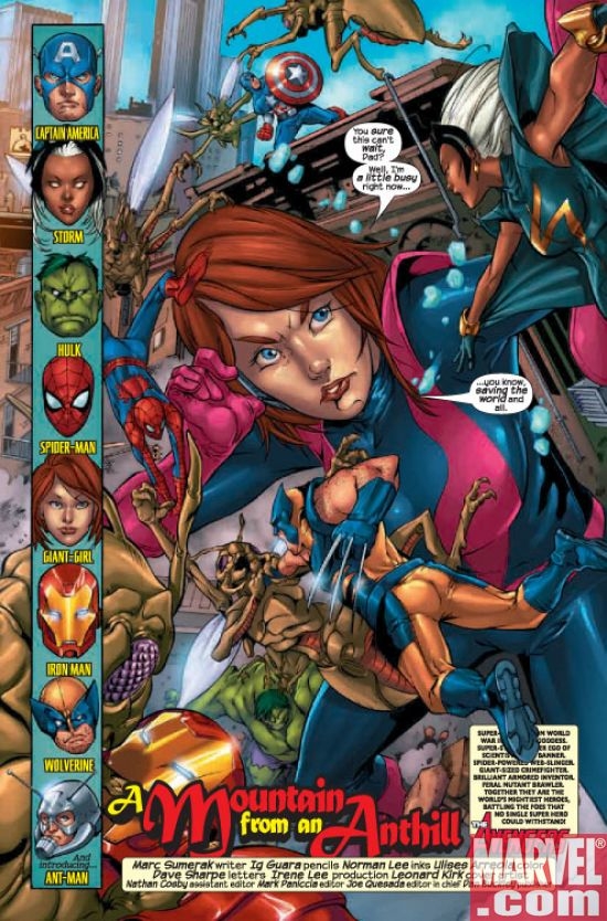 MARVEL ADVENTURES THE AVENGERS #20, page 1