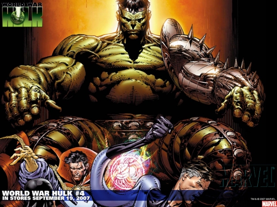 World War Backgrounds. World War Hulk (2007) #4