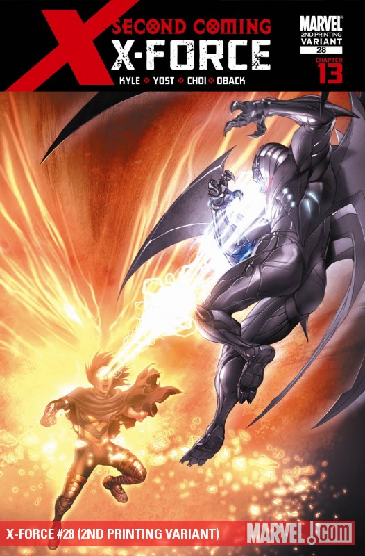 X-Force (2008) #28 (2ND PRINTING VARIANT)