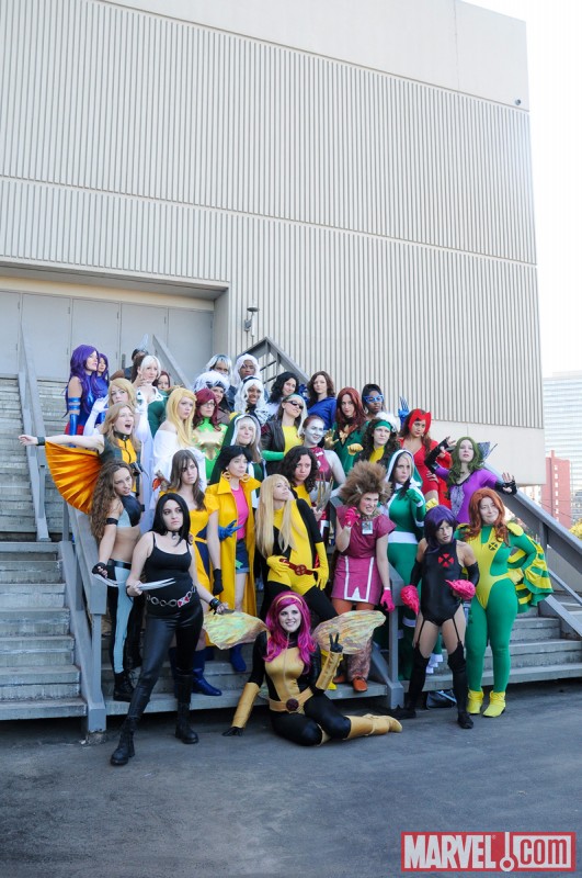 Dragon*Con 2010: Marvel Universe Shoot, female X-Men