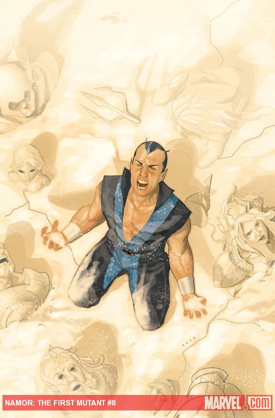 Namor: The First Mutant #8 cover by Phil Noto