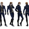 Final color art for Cyclops from the X-Men Anime series