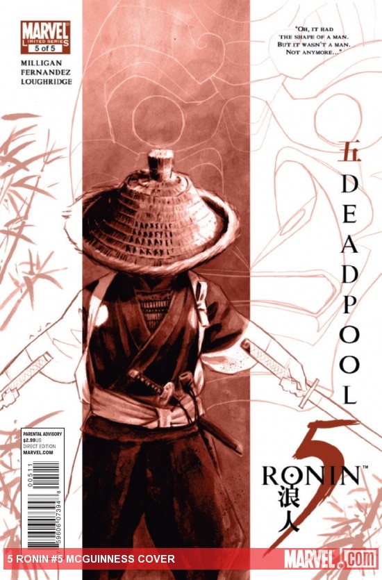 5 Ronin #5 variant cover by Ed McGuinness