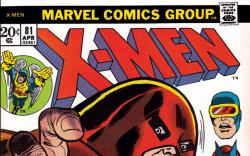 Uncanny X-Men #81 Cover