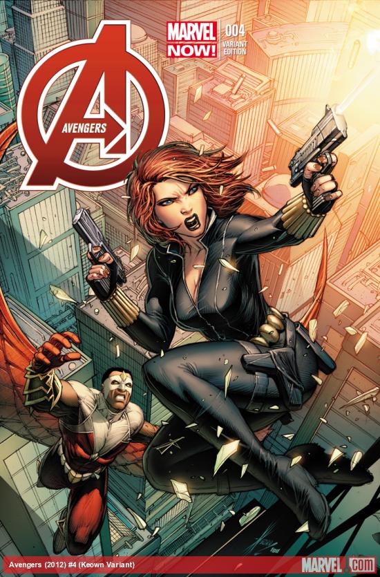 cover from Avengers (2012) #4 (KEOWN VARIANT)