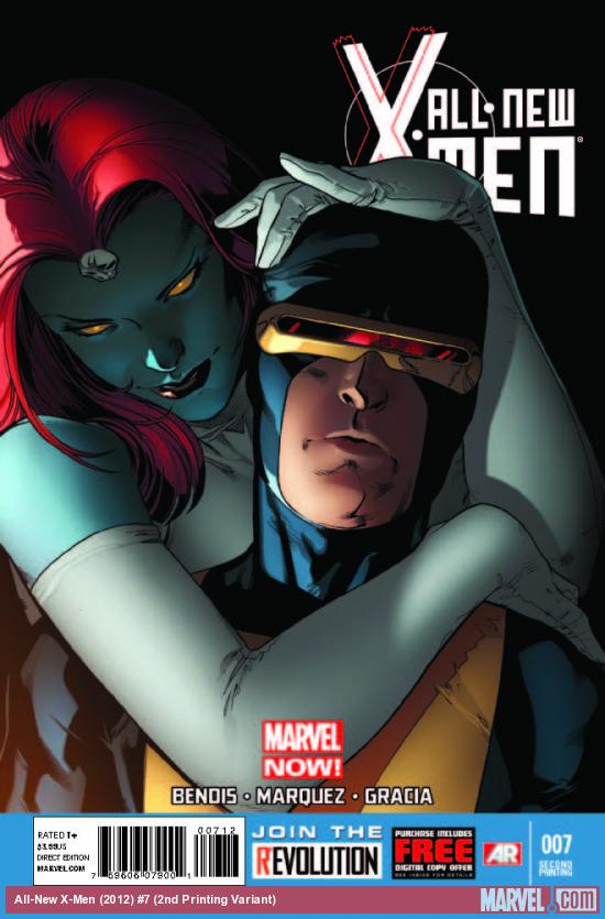 ALL-NEW X-MEN 7 2ND PRINTING VARIANT (NOW, WITH DIGITAL CODE)