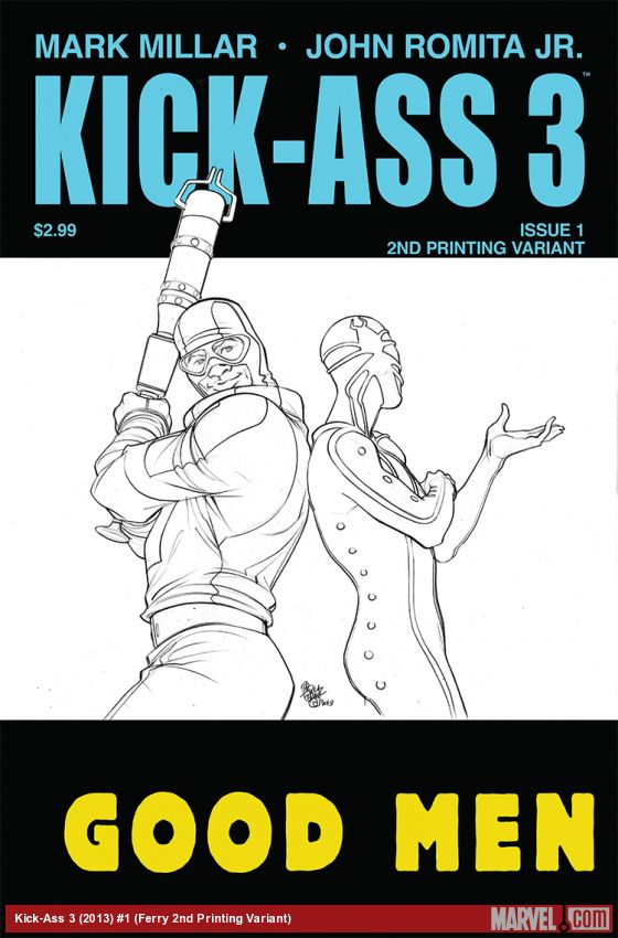 Kick-Ass 3 (2013) #1 (Ferry 2nd Printing Variant)