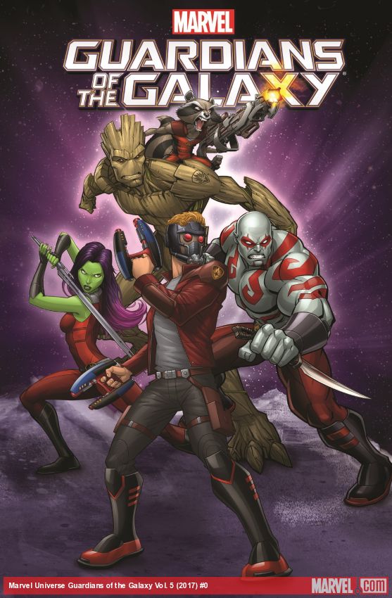 MARVEL UNIVERSE GUARDIANS OF THE GALAXY VOL. 5 (Digest)