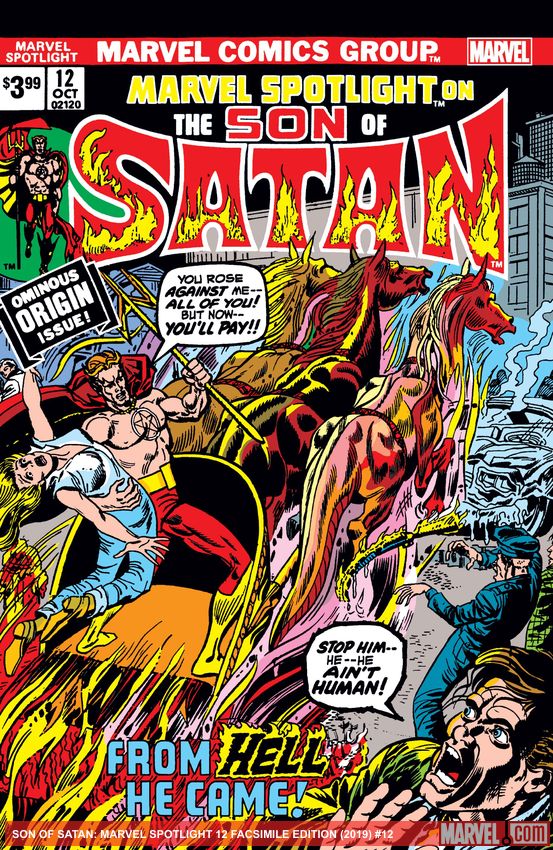 SON OF SATAN: MARVEL SPOTLIGHT 12 FACSIMILE EDITION (2019) #12