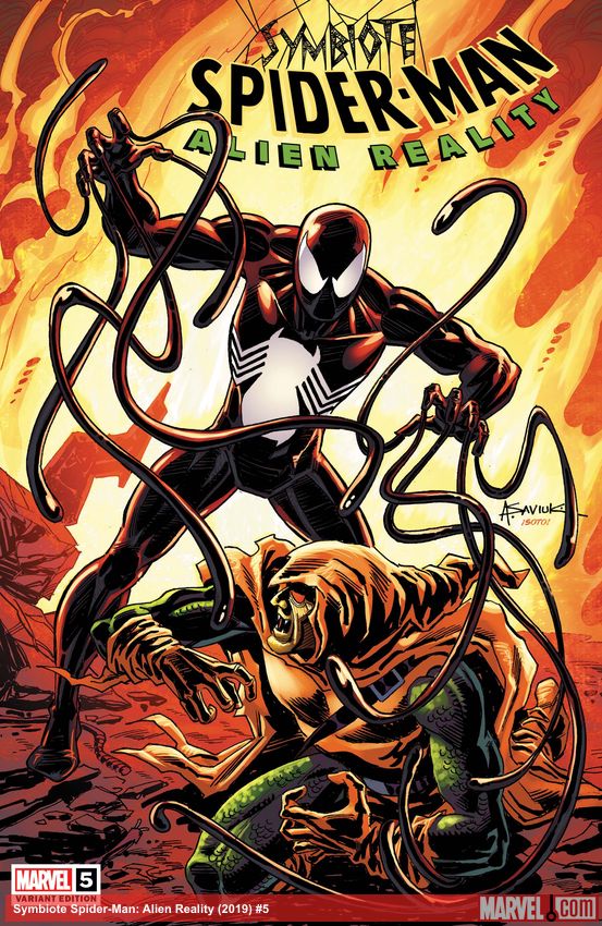 Symbiote Spider-Man: Alien Reality (2019) #5 (Variant)