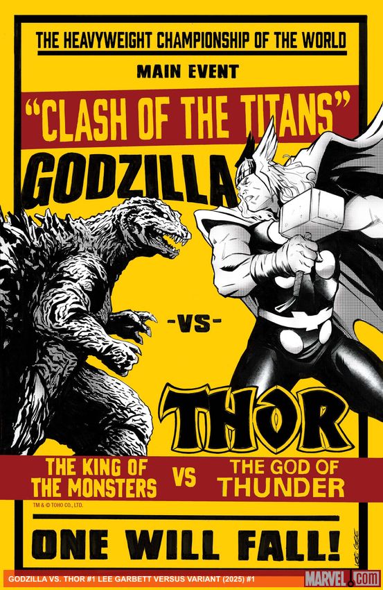 GODZILLA VS. THOR (2025) #1 (Variant)