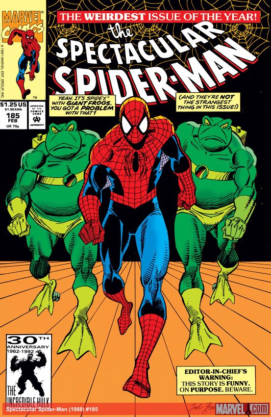 Spectacular Spider-Man (1988) #185