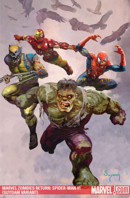 Marvel Zombies Return (2009) #1 (SUYDAM VARIANT)