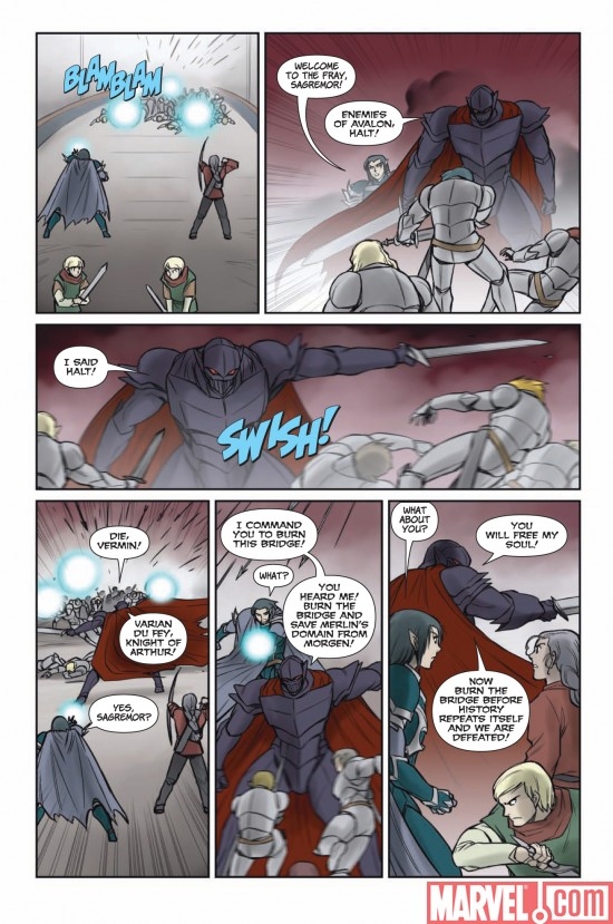 LORDS OF AVALON: KNIGHT OF DARKNESS #6, page 6