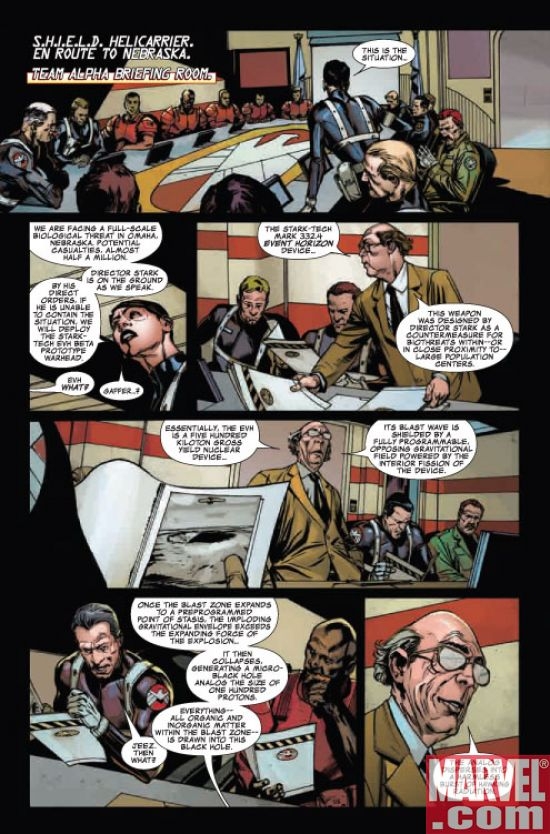 IRON MAN #26 preview art by Roberto de la Torre