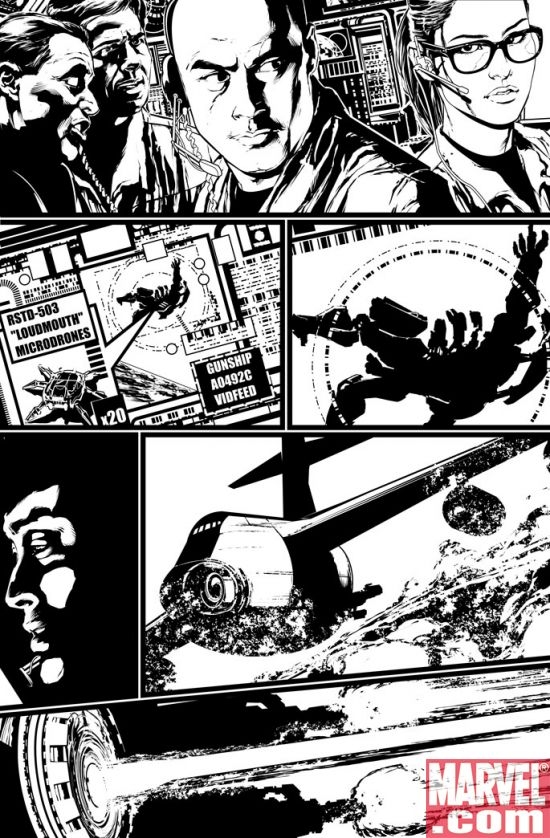 Art from Iron Man: Hypervelocity #5