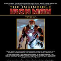INVINCIBLE IRON MAN #27 recap page