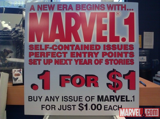 Collector's Paradise Marvel Point One Display