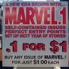 Collector's Paradise Marvel Point One Display
