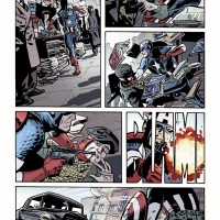 Captain America & Bucky #624 preview art by Chris Samnee